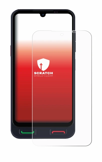Image of the device SPC Zeus 2 Pro with a wide variety of screen protectors.