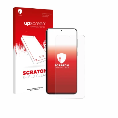 Front side of a product packaging with the brand logo upscreen. Next to it is the device Samsung Galaxy F56 shown with the cor