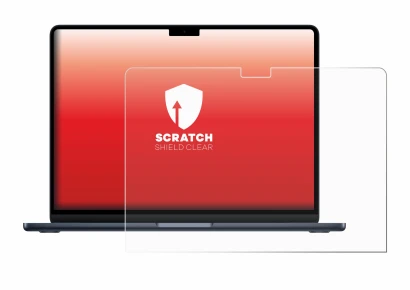 Image of the device Apple MacBook Air 13" M5 2026 with a wide variety of screen protectors.