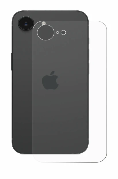 Image of the device Apple iPhone 17e (Back) with a wide variety of screen protectors.