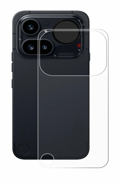 Image of the device Nothing Phone (4a) Pro (Back) with a wide variety of screen protectors.