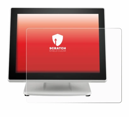 Image of the device Posiflex PS-3615-G2 with a wide variety of screen protectors.