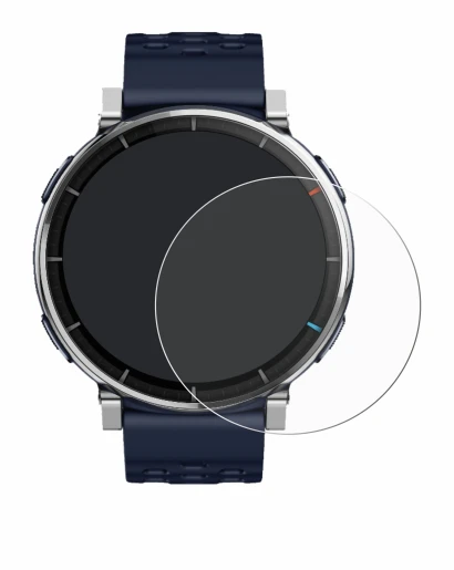Image of the device Amazfit Active 3 Premium with a wide variety of screen protectors.