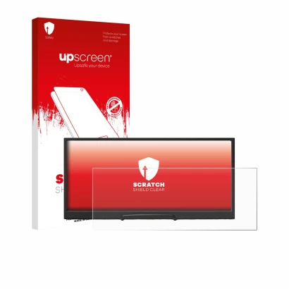 Front side of a product packaging with the brand logo upscreen. Next to it is the device Prechen HD-123 12,3" shown with the c