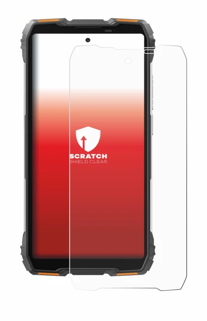 Image of the device Blackview Oscal Pilot 6 with a wide variety of screen protectors.