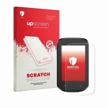 Front side of a product packaging with the brand logo upscreen. Next to it is the device igpsport BSC100MAX shown with the cor