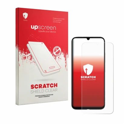 Front side of a product packaging with the brand logo upscreen. Next to it is the device Redmi R70m 5G shown with the correspo