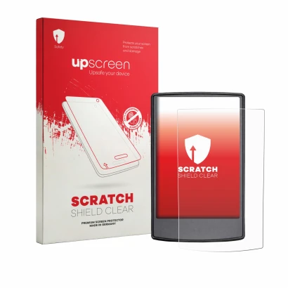 Front side of a product packaging with the brand logo upscreen. Next to it is the device Engwe Engine Pro 3.0 Boost shown with