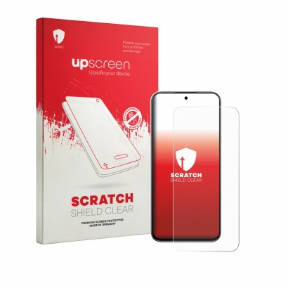 Front side of a product packaging with the brand logo upscreen. Next to it is the device Oppo K14 shown with the corresponding