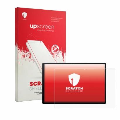 Front side of a product packaging with the brand logo upscreen. Next to it is the device Acer Iconia A16 shown with the corres