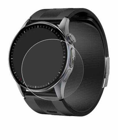 Image of the device Knauermann Pro 4 AIR (round) with a wide variety of screen protectors.