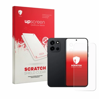 Front side of a product packaging with the brand logo upscreen. Next to it is the device OnePlus Nord 6 (Front+Camera) shown w