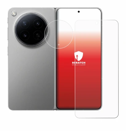 Image of the device Oppo Find N6 (Front+Camera) with a wide variety of screen protectors.