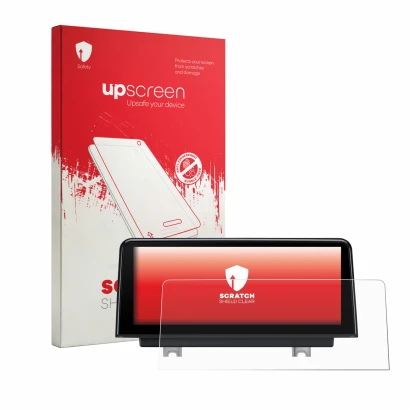 Front side of a product packaging with the brand logo upscreen. Next to it is the device Xtrons QBBH14NBTH shown with the corr