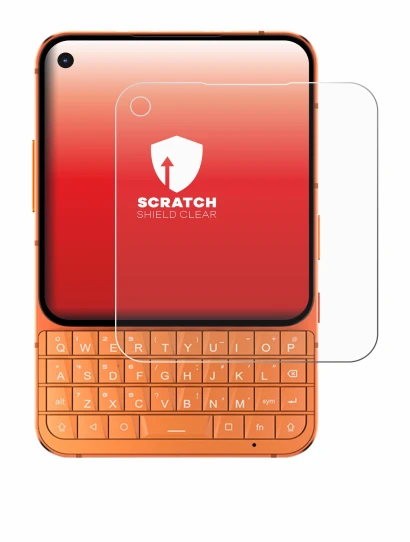 Image of the device Unihertz Titan 2 Elite with a wide variety of screen protectors.