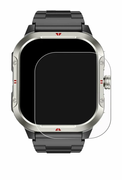 Image of the device Jugeman V10 2.06" with a wide variety of screen protectors.