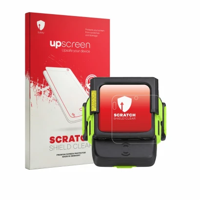 Front side of a product packaging with the brand logo upscreen. Next to it is the device Zebra WS501 shown with the correspond