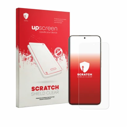 Front side of a product packaging with the brand logo upscreen. Next to it is the device Honor X 70 Pro Max shown with the cor