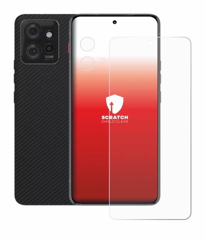 Image of the device Motorola ThinkPhone (Front+Camera) with a wide variety of screen protectors.