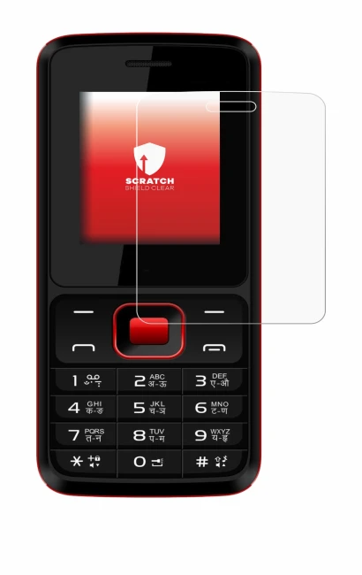 Image of the device Karbonn K19 Rock with a wide variety of screen protectors.