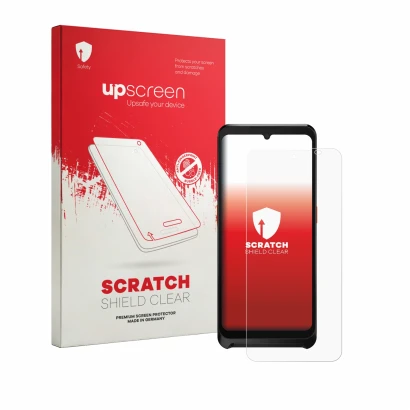Front side of a product packaging with the brand logo upscreen. Next to it is the device Sunmi P3 Air shown with the correspon