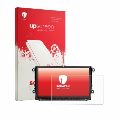 Front side of a product packaging with the brand logo upscreen. Next to it is the device Xtrons ID90MTVL shown with the corres