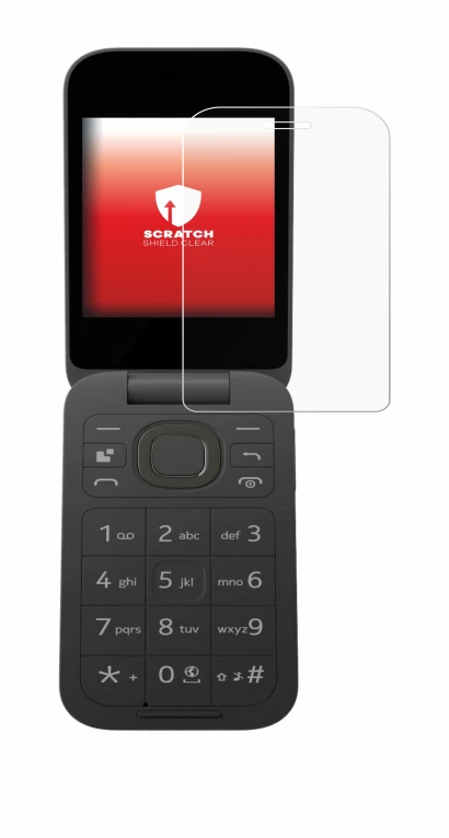 Image of the device HMD 2660 Flip 4G with a wide variety of screen protectors.