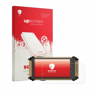 Front side of a product packaging with the brand logo upscreen. Next to it is the device DT Research DT361DM (Landscape) shown