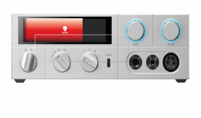 Image of the device FiiO K15 with a wide variety of screen protectors.