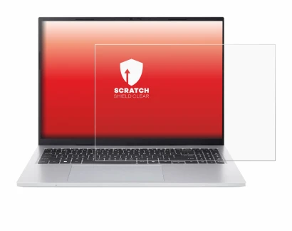 Image of the device Acer Aspire Go 16 with a wide variety of screen protectors.