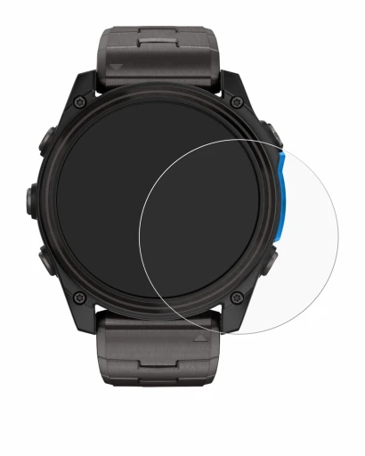 Image of the device Garmin D2 Mach 2 (51 mm) with a wide variety of screen protectors.