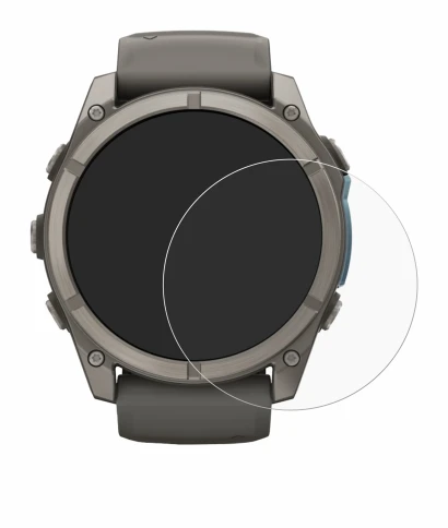 Image of the device Garmin Fenix 9 (51 mm) with a wide variety of screen protectors.