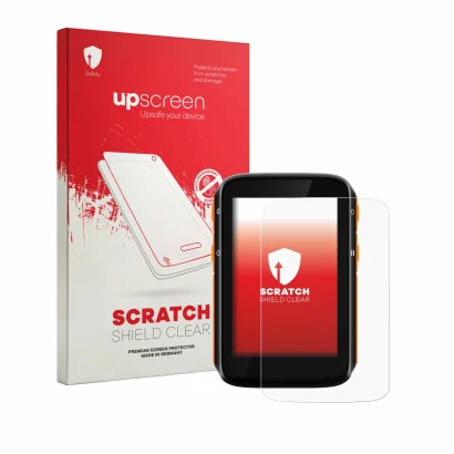Front side of a product packaging with the brand logo upscreen. Next to it is the device CooSpo BC200 2024 shown with the corr
