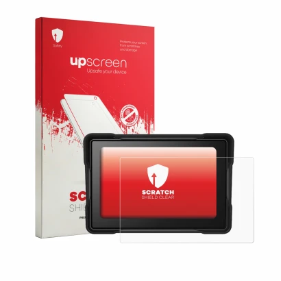 Front side of a product packaging with the brand logo upscreen. Next to it is the device Lapiglo 5" shown with the correspondi
