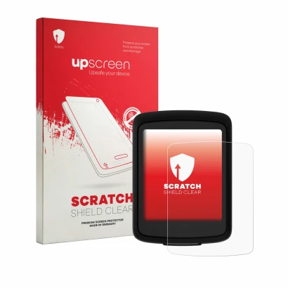 Front side of a product packaging with the brand logo upscreen. Next to it is the device Bryton GO shown with the correspondin