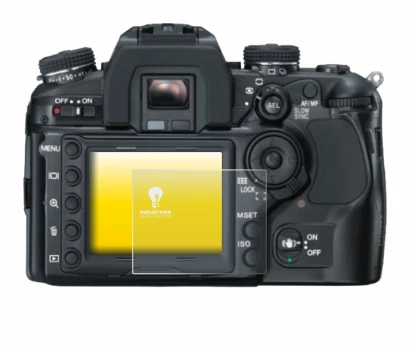 Image of the device Konica Minolta Dynax 7D with a wide variety of screen protectors.
