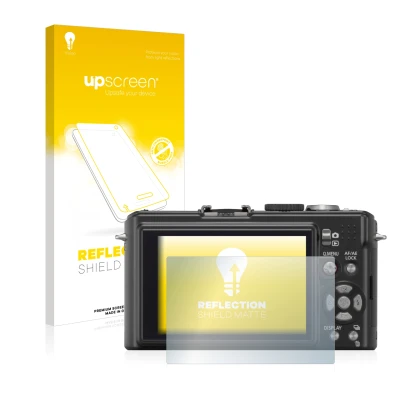Front side of a product packaging with the brand logo upscreen. Next to it is the device Panasonic Lumix DMC-LX3 shown with th