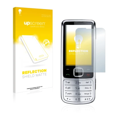Front side of a product packaging with the brand logo upscreen. Next to it is the device Nokia 6700 classic shown with the cor