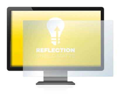 Image of the device with a wide variety of screen protectors.