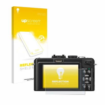 Front side of a product packaging with the brand logo upscreen. Next to it is the device Panasonic Lumix DMC-LX5 shown with th