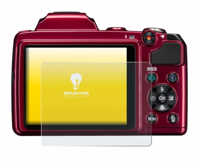 Image of the device Nikon Coolpix L120 with a wide variety of screen protectors.