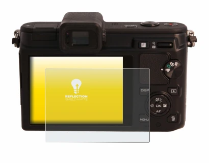 Image of the device Nikon 1 V1 with a wide variety of screen protectors.