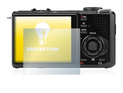 Image of the device Sigma DP2 Merrill with a wide variety of screen protectors.