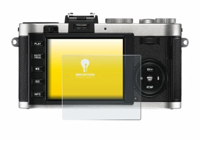 Image of the device Leica X2 with a wide variety of screen protectors.