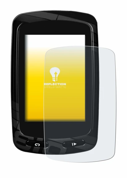 Image of the device Garmin Edge 810 with a wide variety of screen protectors.
