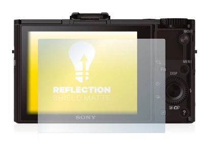 Image of the device Sony Cyber-Shot DSC-RX100 II with a wide variety of screen protectors.