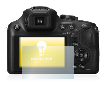 Image of the device Panasonic Lumix DMC-FZ72 with a wide variety of screen protectors.