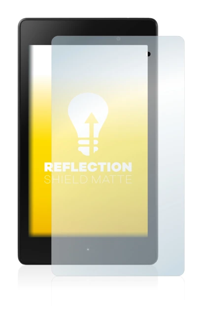 Image of the device ASUS Nexus 7 Tablet 2 2013 with a wide variety of screen protectors.