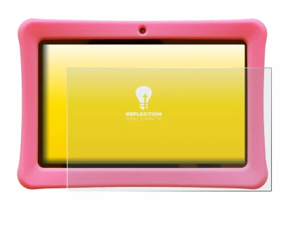 Image of the device Contixo Kids 7" Tablet with a wide variety of screen protectors.