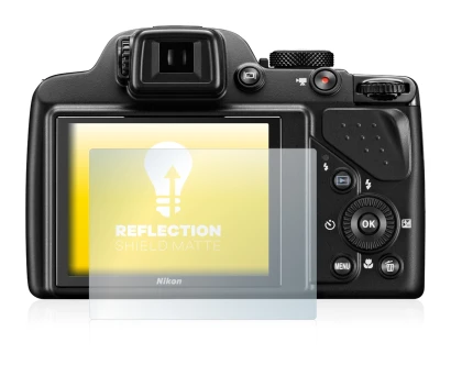 Image of the device Nikon Coolpix P530 with a wide variety of screen protectors.